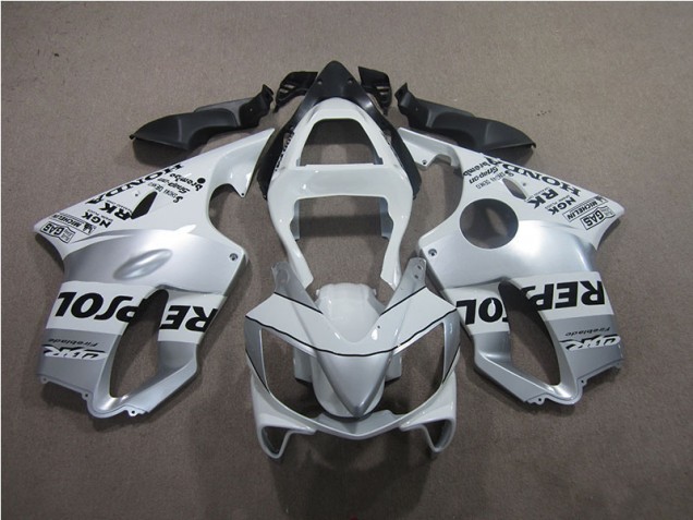 Cheap 2001-2003 Silver Repsol Honda CBR600 F4i Motor Fairings Canada Cheap 2001-2003 Silver Repsol Honda CBR600 F4i Motor Fairings Canada