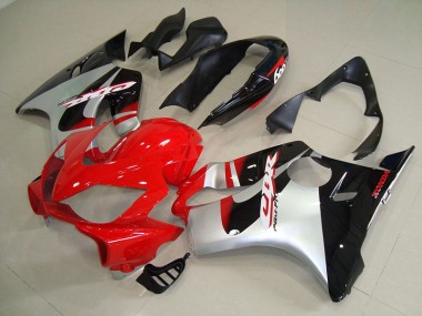 Cheap 2004-2007 Red Silver Honda CBR600 F4i Replacement Motorcycle Fairings Canada