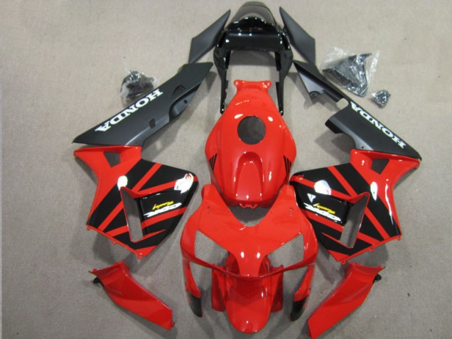 Cheap 2003-2004 Red Black Honda CBR600RR Motorcycle Fairing Canada Cheap 2003-2004 Red Black Honda CBR600RR Motorcycle Fairing Canada