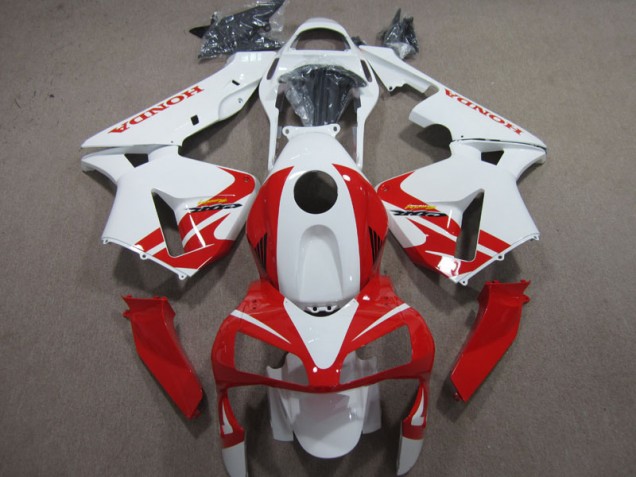 Cheap 2003-2004 White Red Honda CBR600RR Motorcycle Fairing Kits Canada Cheap 2003-2004 White Red Honda CBR600RR Motorcycle Fairing Kits Canada