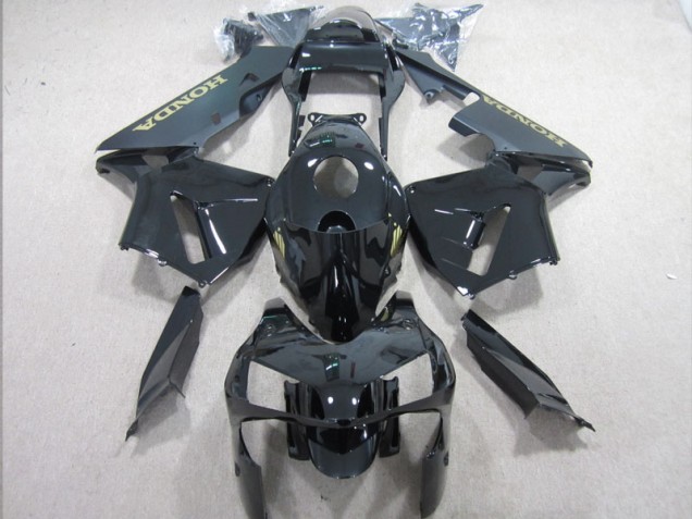 Cheap 2003-2004 Black Gold Decal Honda CBR600RR Motorbike Fairing Canada Cheap 2003-2004 Black Gold Decal Honda CBR600RR Motorbike Fairing Canada