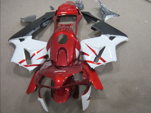 Cheap 2003-2004 Red White Honda CBR600RR Motorcycle Fairing Kit Canada Cheap 2003-2004 Red White Honda CBR600RR Motorcycle Fairing Kit Canada