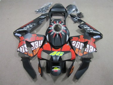 Cheap 2003-2004 Black Red Repsol 46 Honda CBR600RR Motorcycle Bodywork Canada