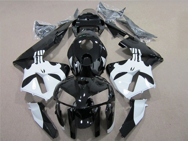 Cheap 2005-2006 Black White Honda CBR600RR Motorcylce Fairings Canada