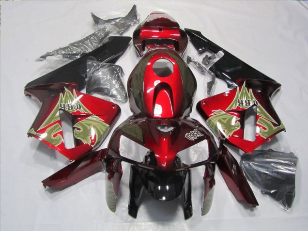 Cheap 2005-2006 Black Red Honda CBR600RR Motorbike Fairings Canada Cheap 2005-2006 Black Red Honda CBR600RR Motorbike Fairings Canada