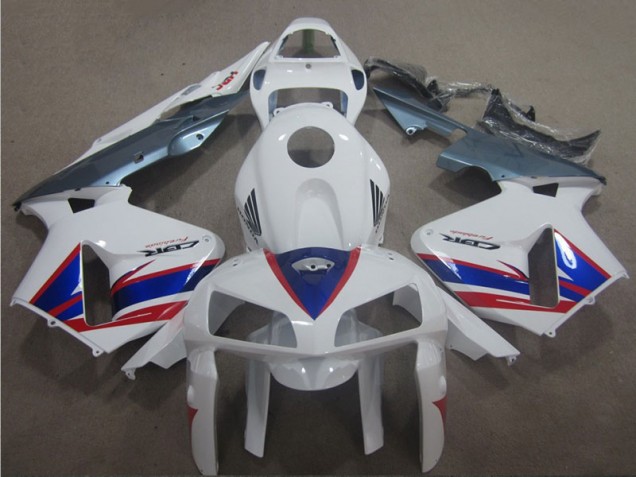 Cheap 2005-2006 White Blue Red Honda CBR600RR Motorcycle Fairing Canada Cheap 2005-2006 White Blue Red Honda CBR600RR Motorcycle Fairing Canada