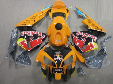 Cheap 2005-2006 Orange Black Red Bull Honda CBR600RR Motorbike Fairing Canada