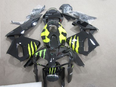 Cheap 2005-2006 Black Green Monster Honda CBR600RR Motor Bike Fairings Canada