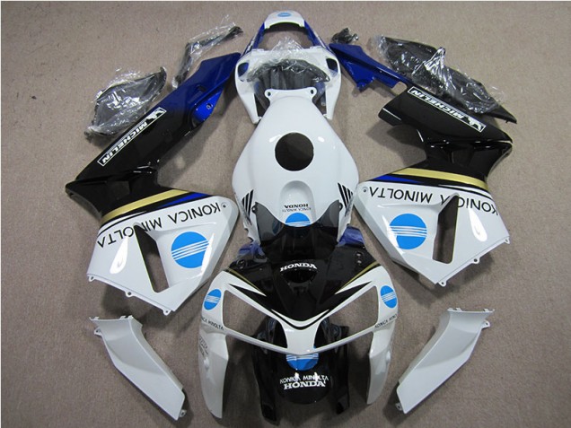 Cheap 2005-2006 White Blue Konica Minolta Honda CBR600RR Motorcycle Replacement Fairings Canada Cheap 2005-2006 White Blue Konica Minolta Honda CBR600RR Motorcycle Replacement Fairings Canada