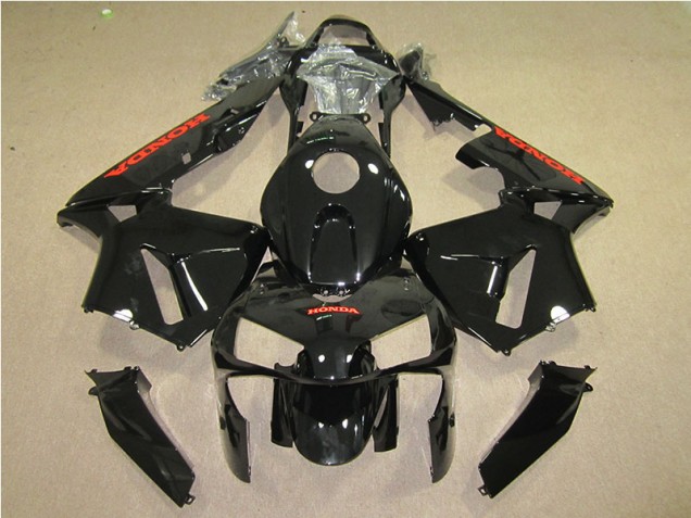 Cheap 2005-2006 Black Red Honda CBR600RR Motorcyle Fairings Canada