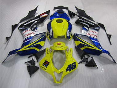 Cheap 2007-2008 Yellow Blue 46 Honda CBR600RR Motorbike Fairing Canada