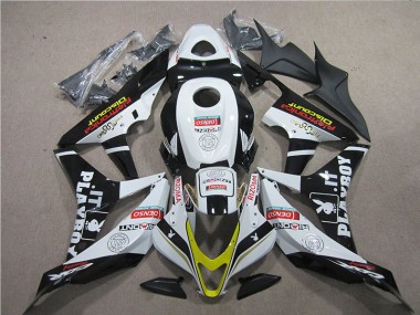 Cheap 2007-2008 Black Red White DENSO Honda CBR600RR Replacement Motorcycle Fairings Canada