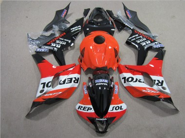 Cheap 2007-2008 Orange Black Repsol Honda CBR600RR Bike Fairing Kit Canada