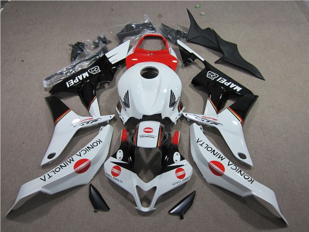 Cheap 2007-2008 Red White Black Konica Minolta MAPEI Honda CBR600RR Motorcycle Bodywork Canada Cheap 2007-2008 Red White Black Konica Minolta MAPEI Honda CBR600RR Motorcycle Bodywork Canada