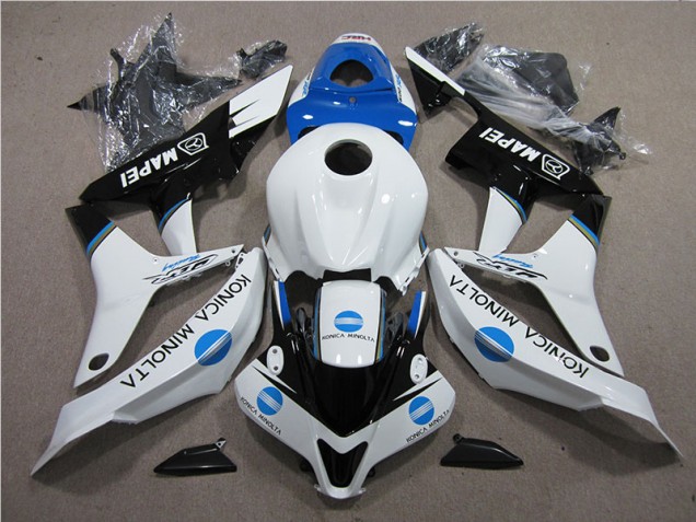 Cheap 2007-2008 Blue White Black Konica Minolta MAPEI Honda CBR600RR Moto Fairings Canada Cheap 2007-2008 Blue White Black Konica Minolta MAPEI Honda CBR600RR Moto Fairings Canada