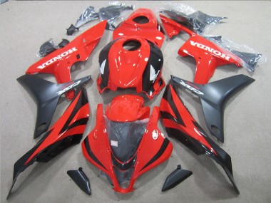 Cheap 2007-2008 Black Red Honda CBR600RR Motorbike Fairings Canada