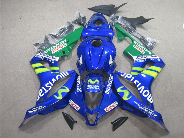 Cheap 2007-2008 Blue White Movistar Honda CBR600RR Bike Fairing Canada Cheap 2007-2008 Blue White Movistar Honda CBR600RR Bike Fairing Canada