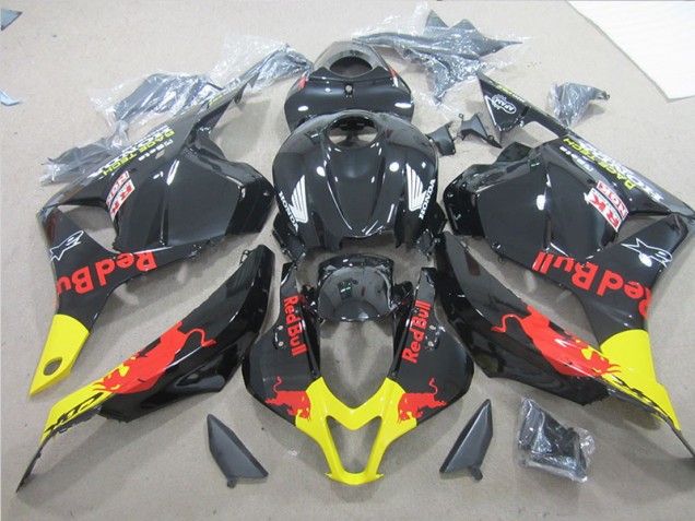 Cheap 2009-2012 Black Yellow Red Bull Honda CBR600RR Motorbike Fairings Canada Cheap 2009-2012 Black Yellow Red Bull Honda CBR600RR Motorbike Fairings Canada