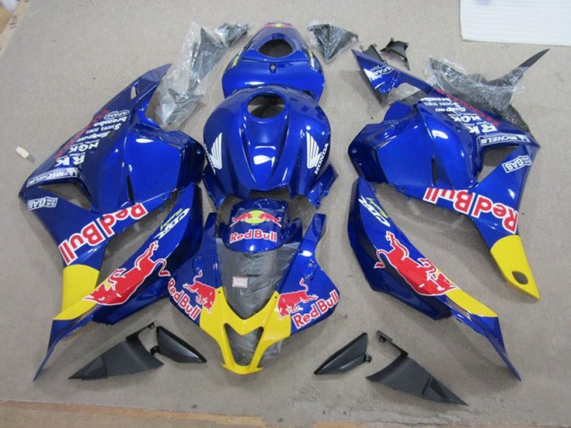 Cheap 2009-2012 Blue Red Bull Honda CBR600RR Replacement Motorcycle Fairings Canada Cheap 2009-2012 Blue Red Bull Honda CBR600RR Replacement Motorcycle Fairings Canada