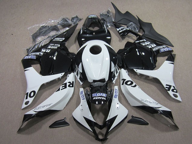 Cheap 2009-2012 Black White Repsol Honda CBR600RR Motorcycle Replacement Fairings Canada Cheap 2009-2012 Black White Repsol Honda CBR600RR Motorcycle Replacement Fairings Canada