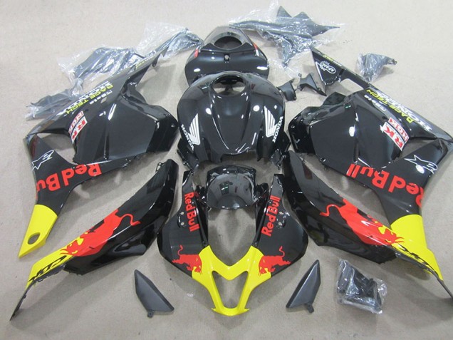 Cheap 2009-2012 Black Red Bull Honda CBR600RR Replacement Motorcycle Fairing Kits Canada Cheap 2009-2012 Black Red Bull Honda CBR600RR Replacement Motorcycle Fairing Kits Canada