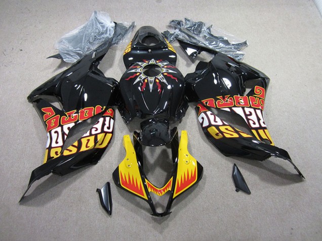 Cheap 2009-2012 Black Yellow Honda CBR600RR Motorcycle Fairing Canada Cheap 2009-2012 Black Yellow Honda CBR600RR Motorcycle Fairing Canada