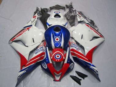 Cheap 2009-2012 White Blue Red Honda CBR600RR Bike Fairings Canada