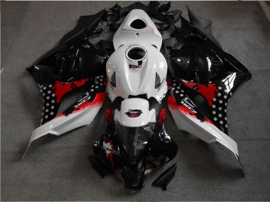 Cheap 2009-2012 Black White Red Honda CBR600RR Motorbike Fairing Kits Canada