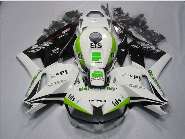 Cheap 2013-2021 White Green Hannspree ETS Honda CBR600RR Motorcycle Replacement Fairings Canada Cheap 2013-2021 White Green Hannspree ETS Honda CBR600RR Motorcycle Replacement Fairings Canada