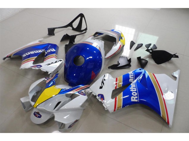 Cheap 2002-2013 Blue White Rothmans Honda VFR800 Motorcycle Fairing Kits Canada Cheap 2002-2013 Blue White Rothmans Honda VFR800 Motorcycle Fairing Kits Canada