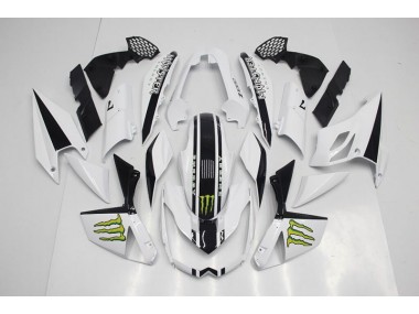 Cheap 2007-2009 White Kawasaki Z1000 Moto Fairings Canada