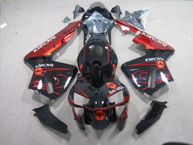 Cheap 2003-2005 Black Red Racardi Kawasaki ZX10R Bike Fairing Canada