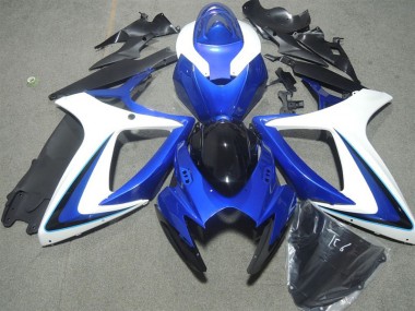 Cheap 2006-2007 Blue White Kawasaki ZX10R Bike Fairings Canada