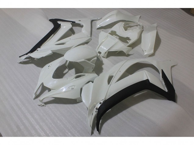 Cheap 2016-2019 White Kawasaki ZX10R Motorcycle Fairings Canada Cheap 2016-2019 White Kawasaki ZX10R Motorcycle Fairings Canada