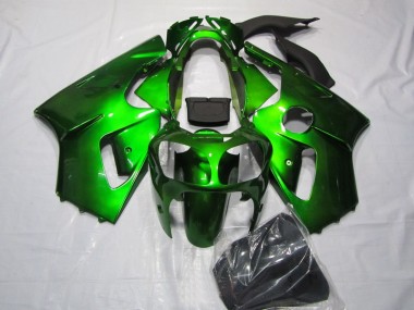 Cheap 2000-2001 Green Kawasaki ZX12R Motorcycle Fairings Kit Canada