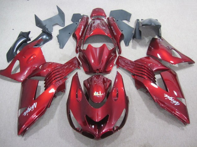 Cheap 2006-2011 Red White Ninja Decal Kawasaki ZX14R ZZR1400 Bike Fairings Canada Cheap 2006-2011 Red White Ninja Decal Kawasaki ZX14R ZZR1400 Bike Fairings Canada