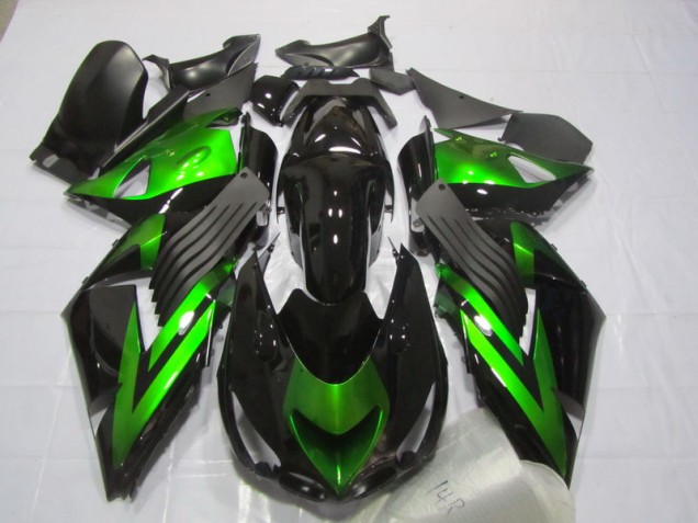 Cheap 2006-2011 Black Green Kawasaki ZX14R ZZR1400 Motorcycle Fairings Canada Cheap 2006-2011 Black Green Kawasaki ZX14R ZZR1400 Motorcycle Fairings Canada