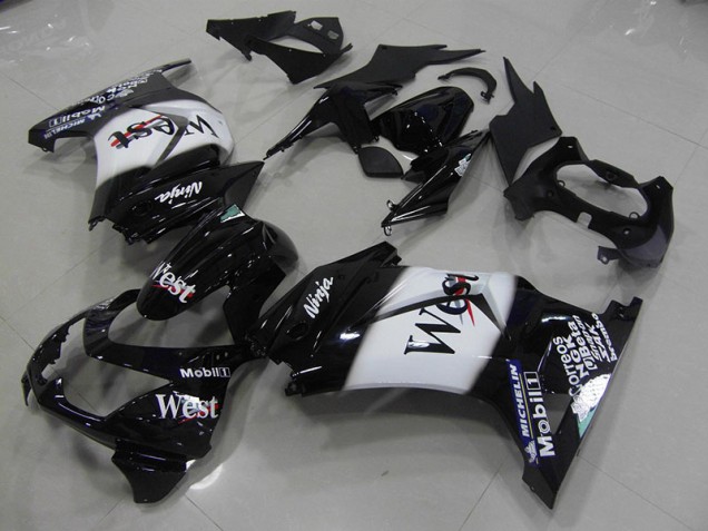 Cheap 2008-2012 Black West Kawasaki ZX250R Motorcycle Fairing Kits Canada Cheap 2008-2012 Black West Kawasaki ZX250R Motorcycle Fairing Kits Canada