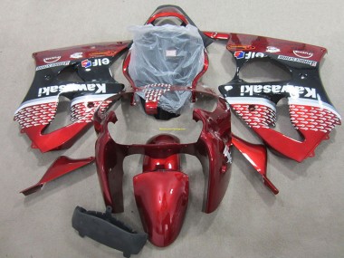 Cheap 2000-2002 Red Kawasaki ZX6R Bike Fairing Canada