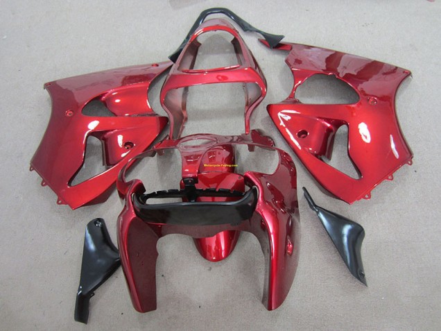 Cheap 2000-2002 Red Kawasaki ZX6R Motorcyle Fairings Canada Cheap 2000-2002 Red Kawasaki ZX6R Motorcyle Fairings Canada