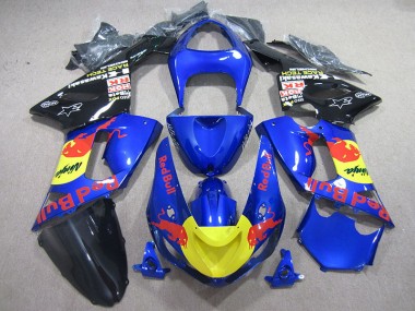 Cheap 2005-2006 Blue Red Bull Ninja Kawasaki ZX6R Motorcycle Fairing Kit Canada