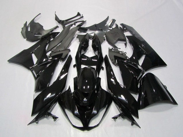 Cheap 2009-2012 Black Kawasaki ZX6R Motorcycle Fairings Canada Cheap 2009-2012 Black Kawasaki ZX6R Motorcycle Fairings Canada