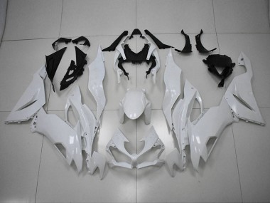 Cheap 2019-2023 White Kawasaki ZX6R Motorcycle Replacement Fairings Canada