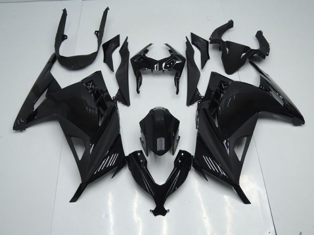 Cheap 2013-2016 Black Kawasaki ZX300R Motorcycle Bodywork Canada Cheap 2013-2016 Black Kawasaki ZX300R Motorcycle Bodywork Canada