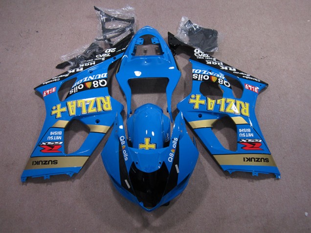 Cheap 2003-2004 Blue Rizla Q8 oils Suzuki GSXR1000 Motorcycle Fairing Canada Cheap 2003-2004 Blue Rizla Q8 oils Suzuki GSXR1000 Motorcycle Fairing Canada