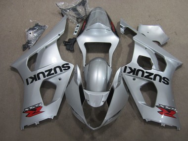 Cheap 2003-2004 Silver Suzuki GSXR1000 Motorcycle Fairing Kits Canada