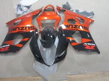 Cheap 2003-2004 Black Orange Suzuki GSXR1000 Motorbike Fairing Canada