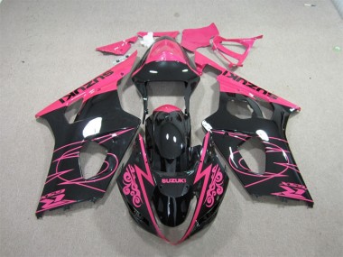 Cheap 2003-2004 Pink Black Suzuki GSXR1000 Bike Fairing Kit Canada