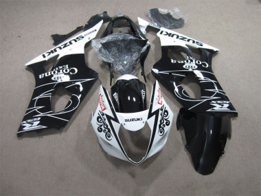 Cheap 2003-2004 Black White Corona Extra Motul Suzuki GSXR1000 Motorcycle Fairings Kits Canada