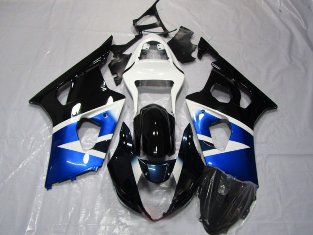 Cheap 2003-2004 Blue White Suzuki GSXR1000 Replacement Fairings Canada Cheap 2003-2004 Blue White Suzuki GSXR1000 Replacement Fairings Canada